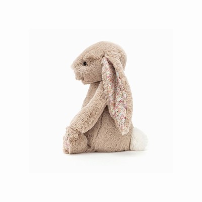 Jellycat Blossom Bea Beige Bunnies New Zealand | VNXGA8261